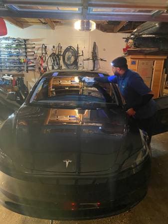 Windshield chip repair